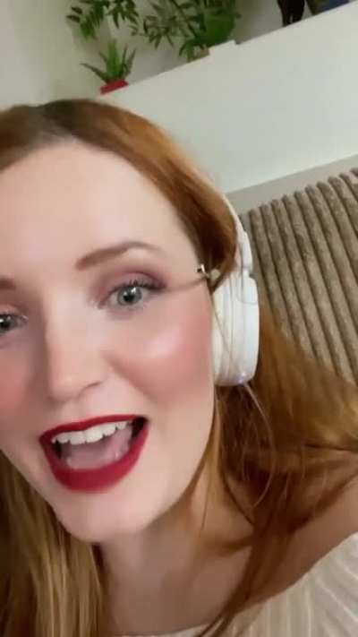 My wife was sending a video to a friend when this happened