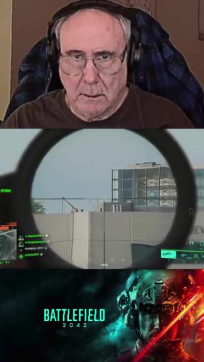When a Retired Veteran Soldier Play Battlefield for the first time