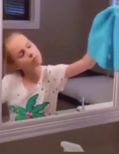 Clean mirrors equal a bright future ??