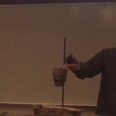 WCGW lighting thermite by hand