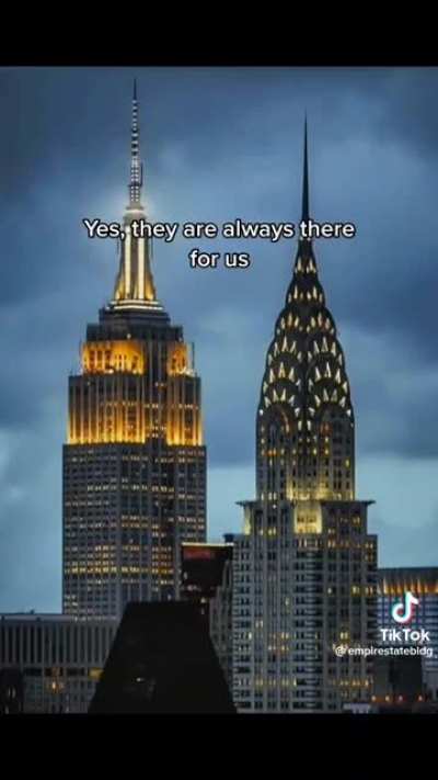 "The Empire State Building Talks to Its Old Self."?