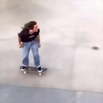 WCGW hopping a fence on a skateboard