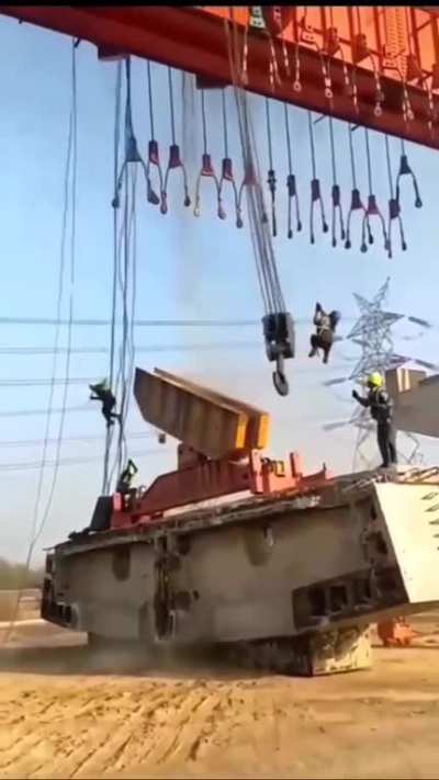 So... the crane instructions were probably unclear.