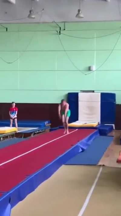 Insane tricking (found on r/tricking)