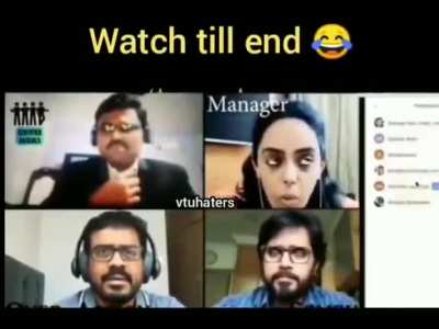 Online meeting..