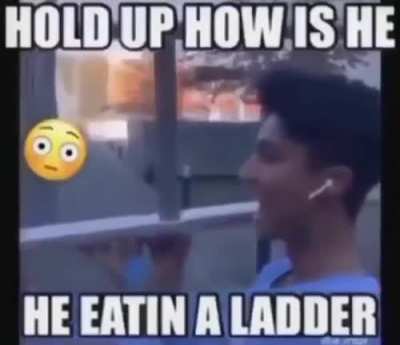 Damn this dude has some balls