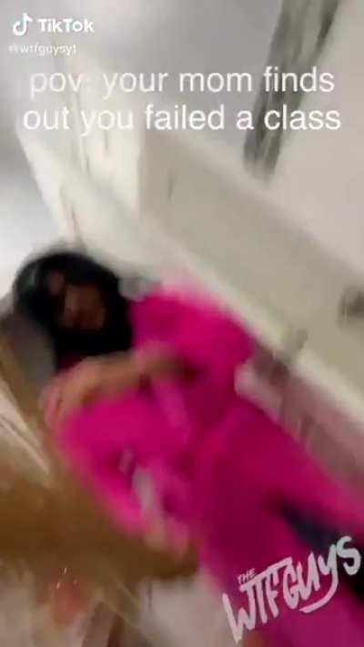 pov your mom finds out you failed a class