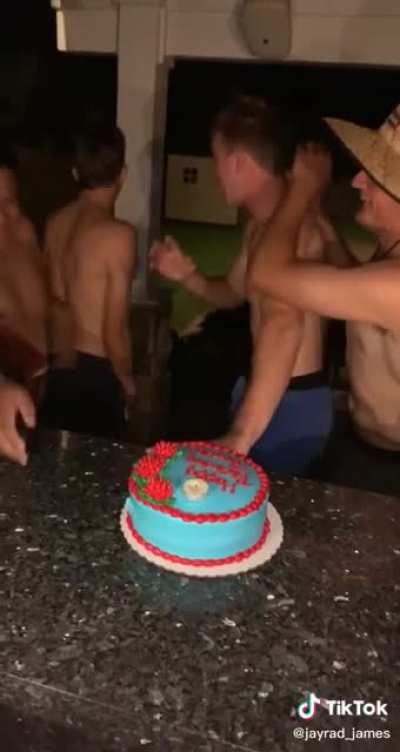 The failed throw is just the icing on the cake