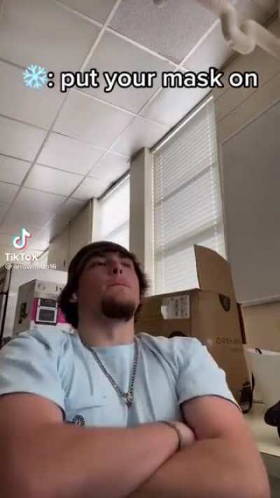 He’s got the roblox hair