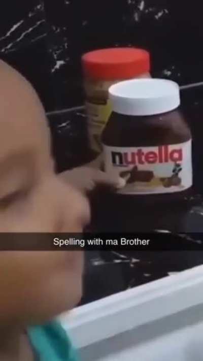 He's trying his best