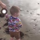 Walking on the beach!