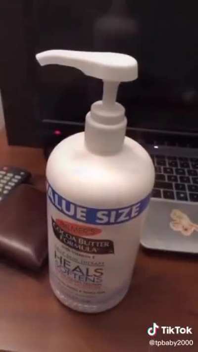I would never touch a bottle of lotion ever again