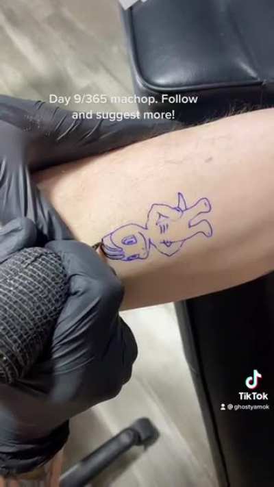Day 9/365 machop!