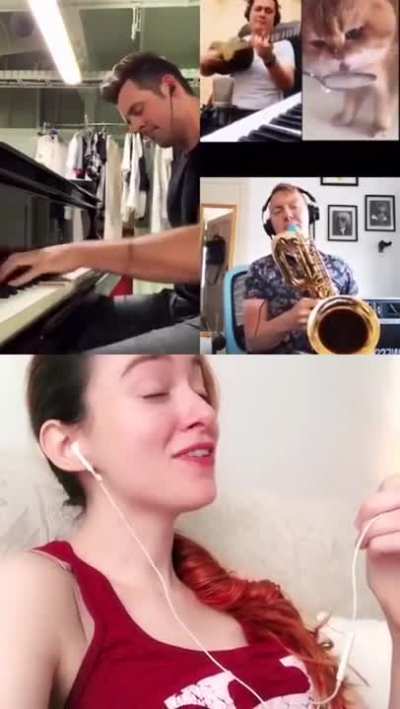 Coming together to create a banging song