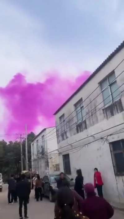 Gas Leak in China