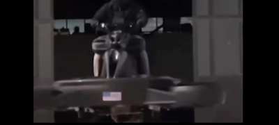 A hoverbike that the Japanese manufacturers plan to launch in the United States next year made its U.S. debut at the Detroit Auto Show on Thursday, drawing perhaps inevitable comparisons to the speeder bikes of "Star Wars." The XTURISMO hoverbike is made