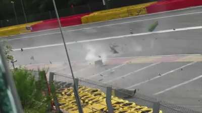 Race start of the 24 Hours of Spa.