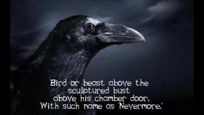 Edgar Allan Poe's "The Raven" narrated by Christopher Lee