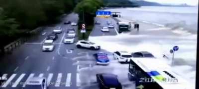 Illegal U-turn in china