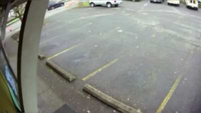 Man escapes death by seconds from concrete saw blade nearly splitting him in two