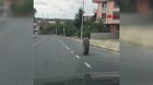 Truck wheel hit boy