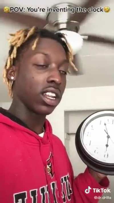 POV you’re inventing the clock