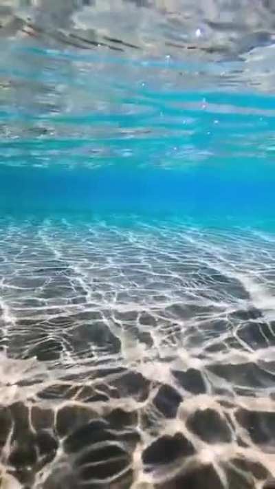 Clear water in Coolum, Australia