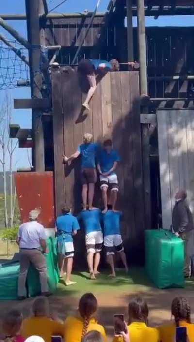 Some teamwork there