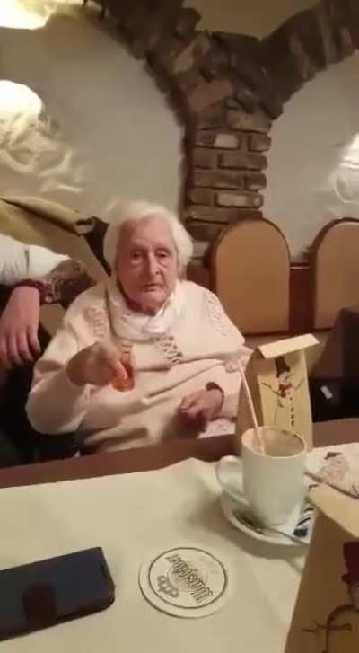 Granny having flashbacks