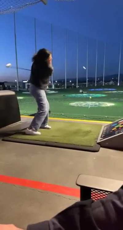 Tiger woods over here... ?