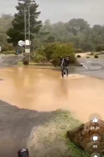 Staying dry is most important.