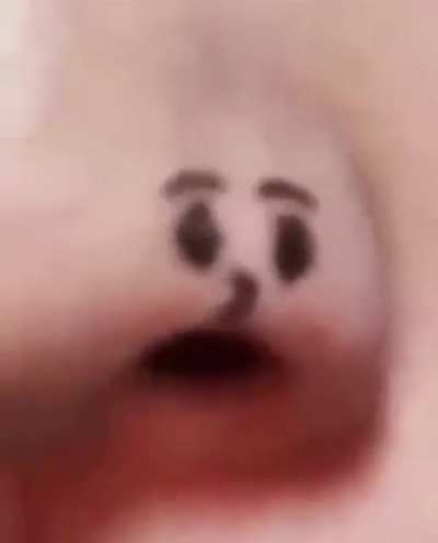 Got some on your nose