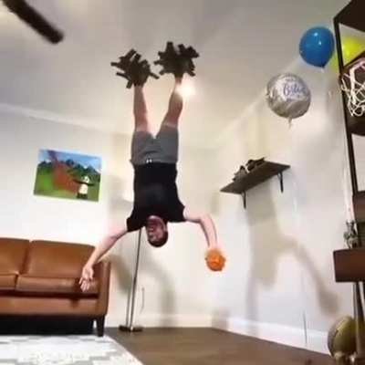 Duct taped trick shot