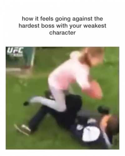 that little girl can punch