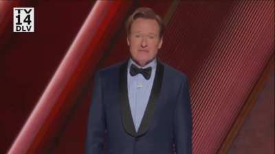 Conan O'Brien: "Well, we're halfway through the show, which means it's time for Kendrick Lamar to come out and call Drake a pedophile.”