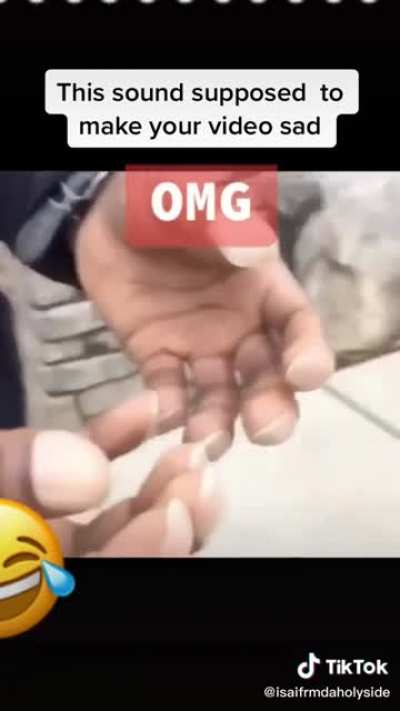 "Pregnant seashells" This man gave him no chill