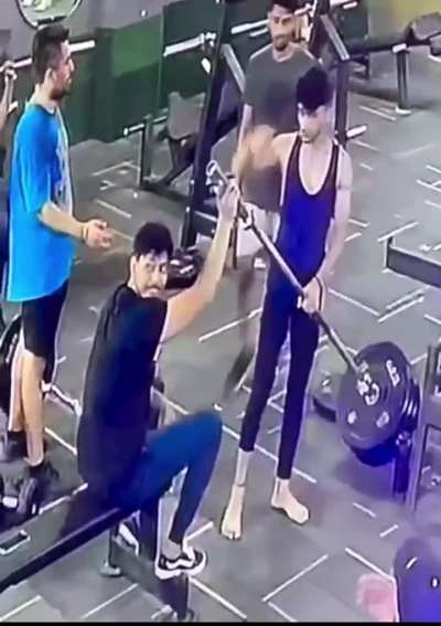A Life saver at the Gym ????