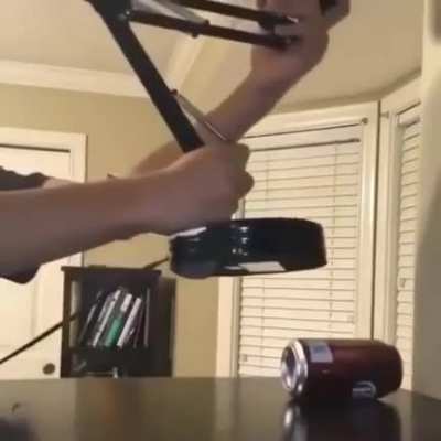 He tried.