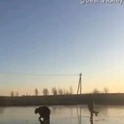 Ice skating in Russia