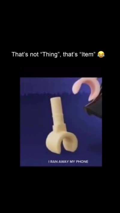He’s not thing anymore ?