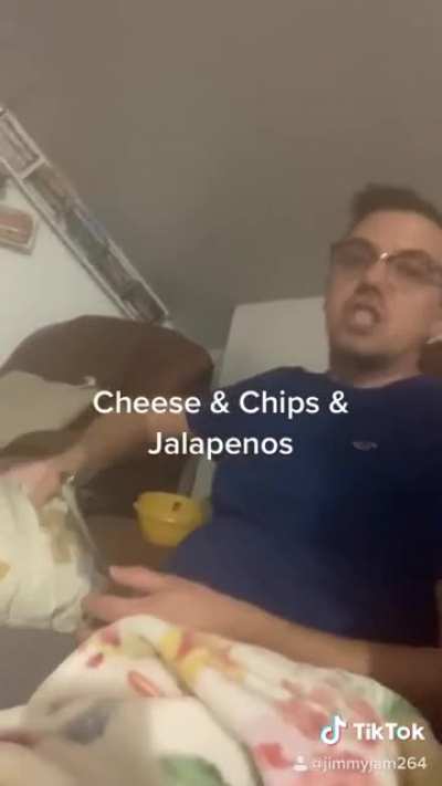 Cheese & Chips & Jalapeños