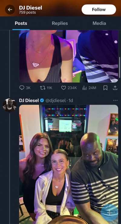 Naw man what Shaq up to ?