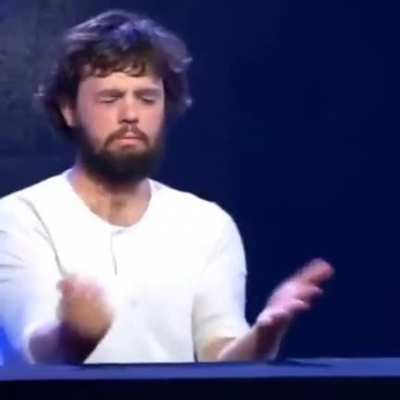 This magician making balls appear and disappears out of nowhere