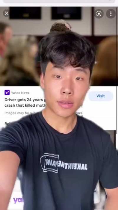 to clarify, don't mean the dude talking but he tiktok wants to release Cameron because how he looks