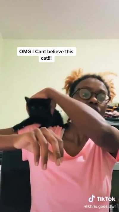 Cat gets what cat wants.