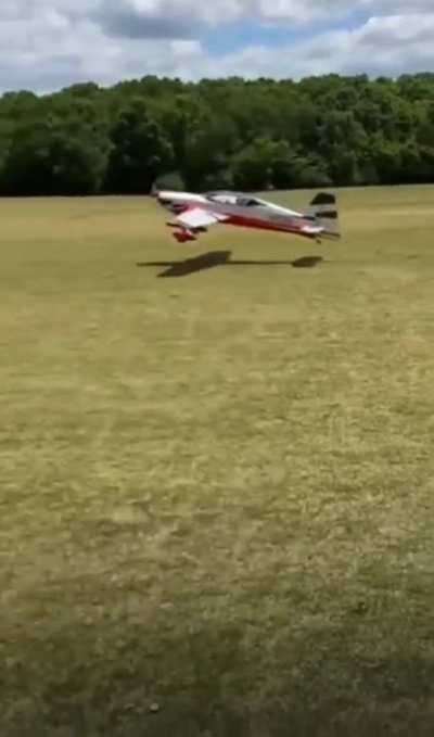 Thought I was watching a plane crash