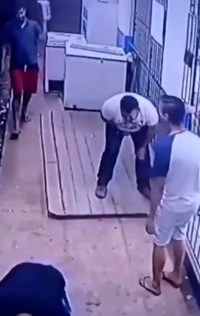 Is this some kind of Gansga handshake?